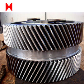 Cnc Module 1 Helical 45 Steel Crown Pinion Gear Helical Spur Gear