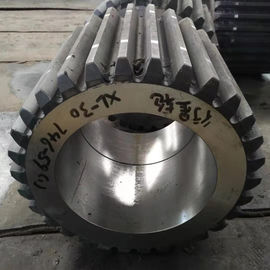 Cylindrical 45# Steel 2 Mold Crown Pinion Steel Gear Wheel