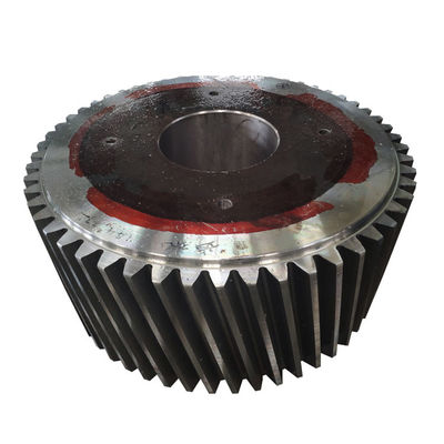 Forging CNC Grind 2000mm gearbox 560HBS Metal Steel Worm Gears