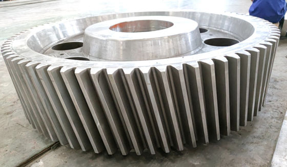 Forging 42CrMo Steel Spur Gear Wheel For Ball Mill Internal Spur Gear Design